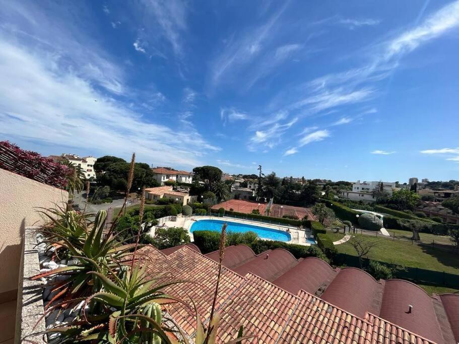 Appartement 4 Personnes Antibes Mer, Piscine, Parking, Tennis, Wifi Экстерьер фото